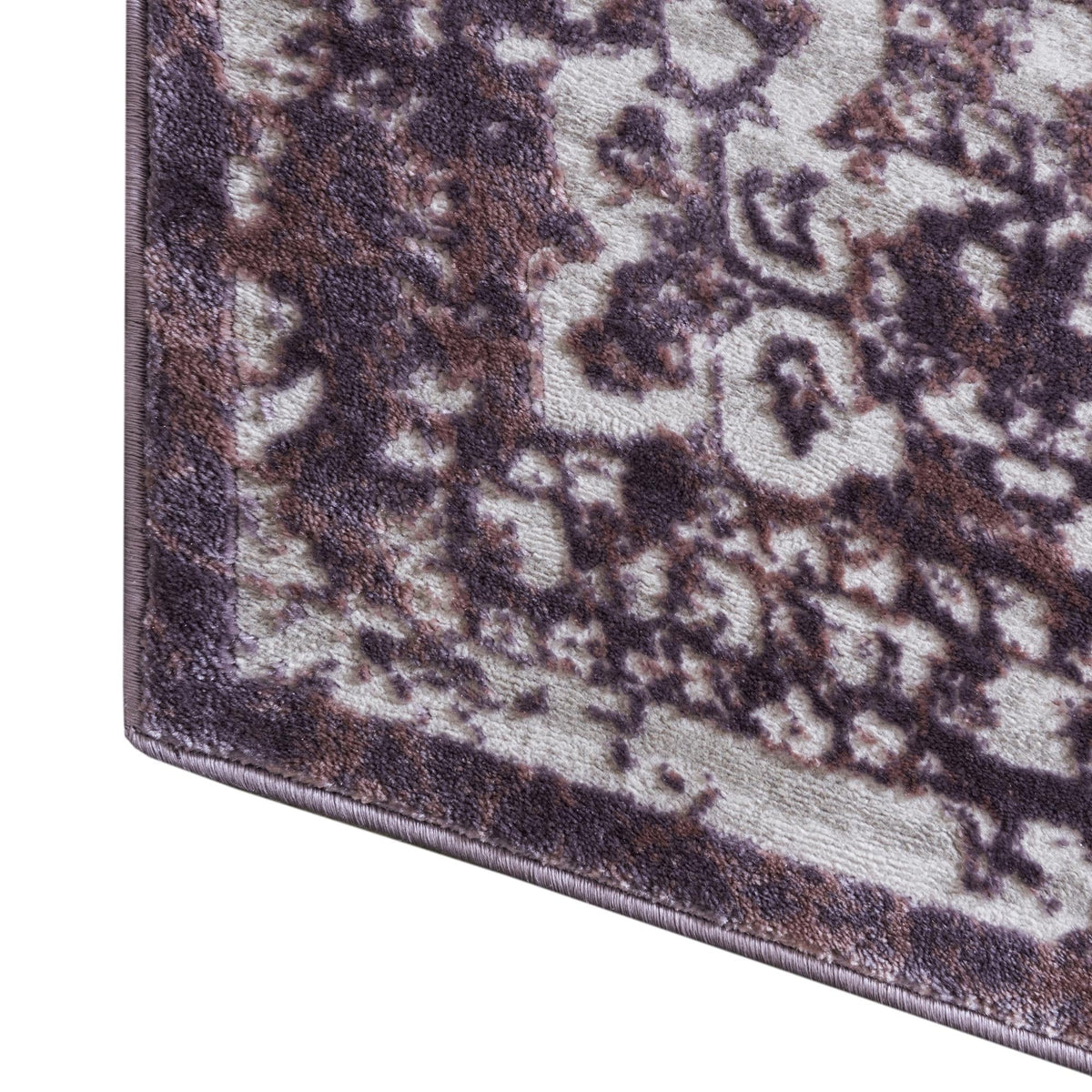 Derbyshire Elegance Collection Area Rug - Buxton Octagon Violet  lifestyle 96