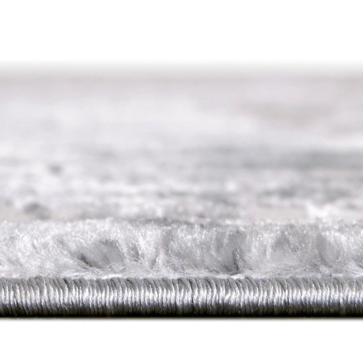 Derbyshire Elegance Collection Area Rug - Buxton Square Gray  lifestyle 53