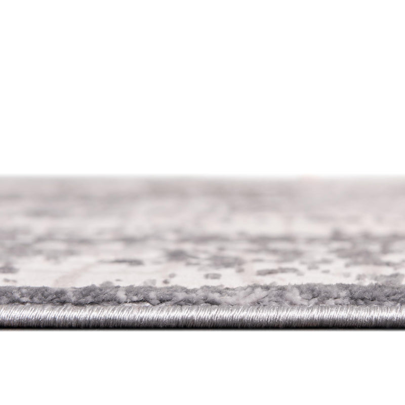 Derbyshire Elegance Collection Area Rug -  Matlock Octagon Gray  lifestyle 98