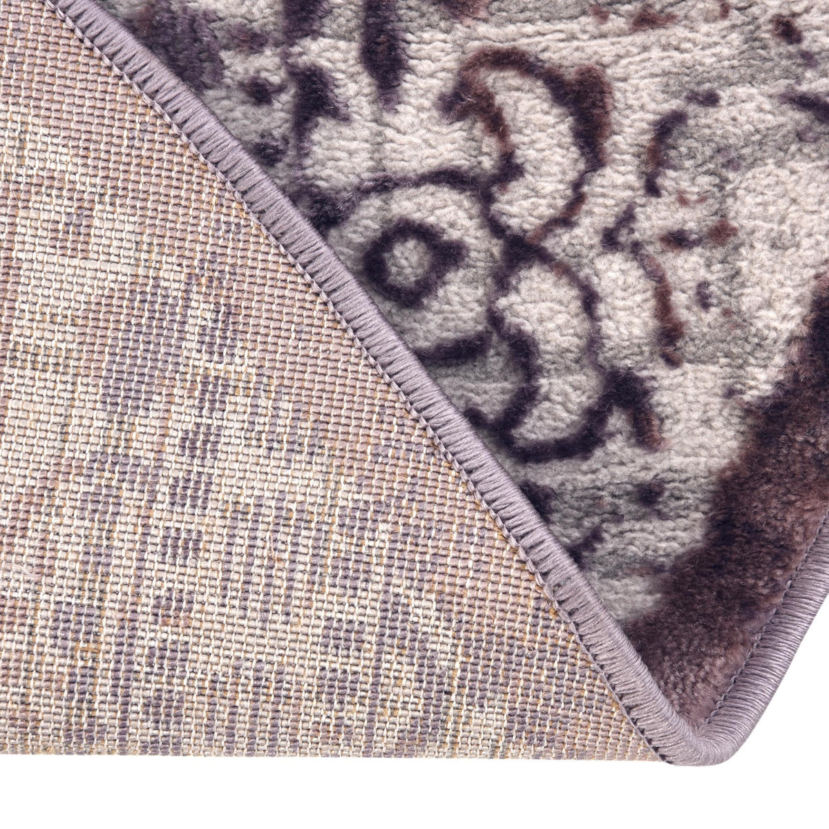 Derbyshire Elegance Collection Area Rug -  Matlock Oval Violet  lifestyle 82