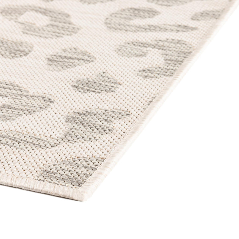 Jungle Expedition Collection Area Rug -  Amazon (Ivory Gray) Square Ivory Gray  lifestyle 5