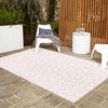 Jungle Expedition Collection Area Rug -  Amazon (Pink Ivory) Rectangle Pink Ivory  lifestyle 9