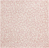 Jungle Expedition Collection Area Rug -  Amazon (Pink Ivory) Square Pink Ivory Main