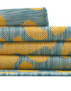Savannah Escape Collection Area Rug -  Amazon (Blue Yellow) Rectangle Blue Yellow  lifestyle 24