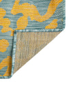 Savannah Escape Collection Area Rug -  Amazon (Blue Yellow) Rectangle Blue Yellow  lifestyle 26