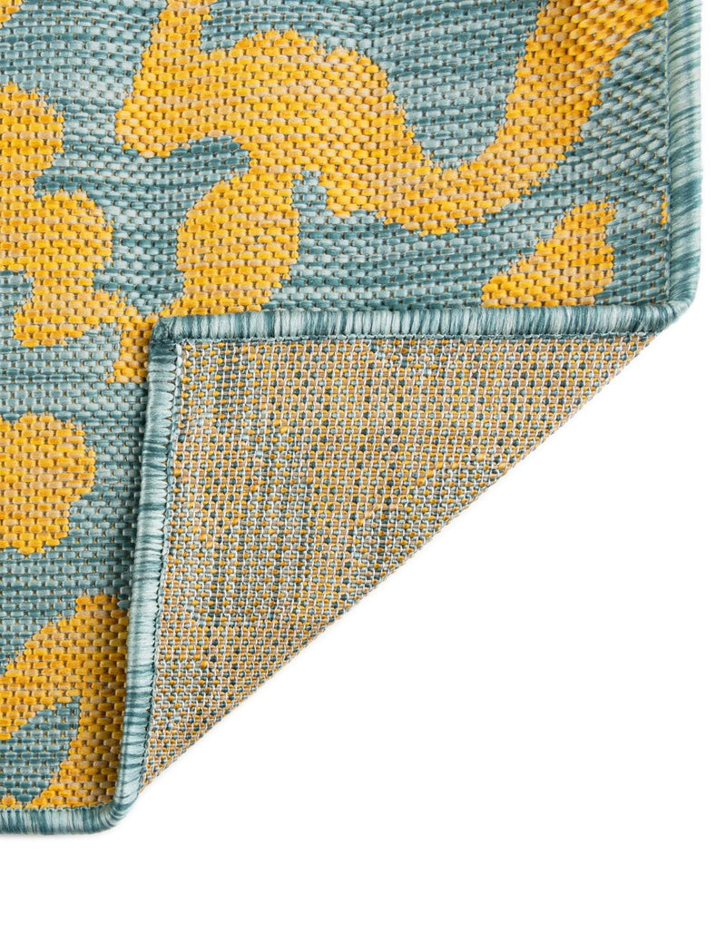 Savannah Escape Collection Area Rug -  Amazon (Blue Yellow) Rectangle Blue Yellow  lifestyle 26