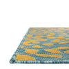 Jungle Expedition Collection Area Rug -  Amazon (Blue Yellow) Square Blue Yellow  lifestyle 5