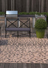 Jungle Expedition Collection Area Rug - Serengeti Square Natural  lifestyle 0
