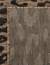 Jungle Expedition Collection Area Rug - Serengeti Square Natural  lifestyle 11