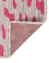 Savannah Escape Collection Area Rug - Serengeti Rectangle Pink Gray  lifestyle 71