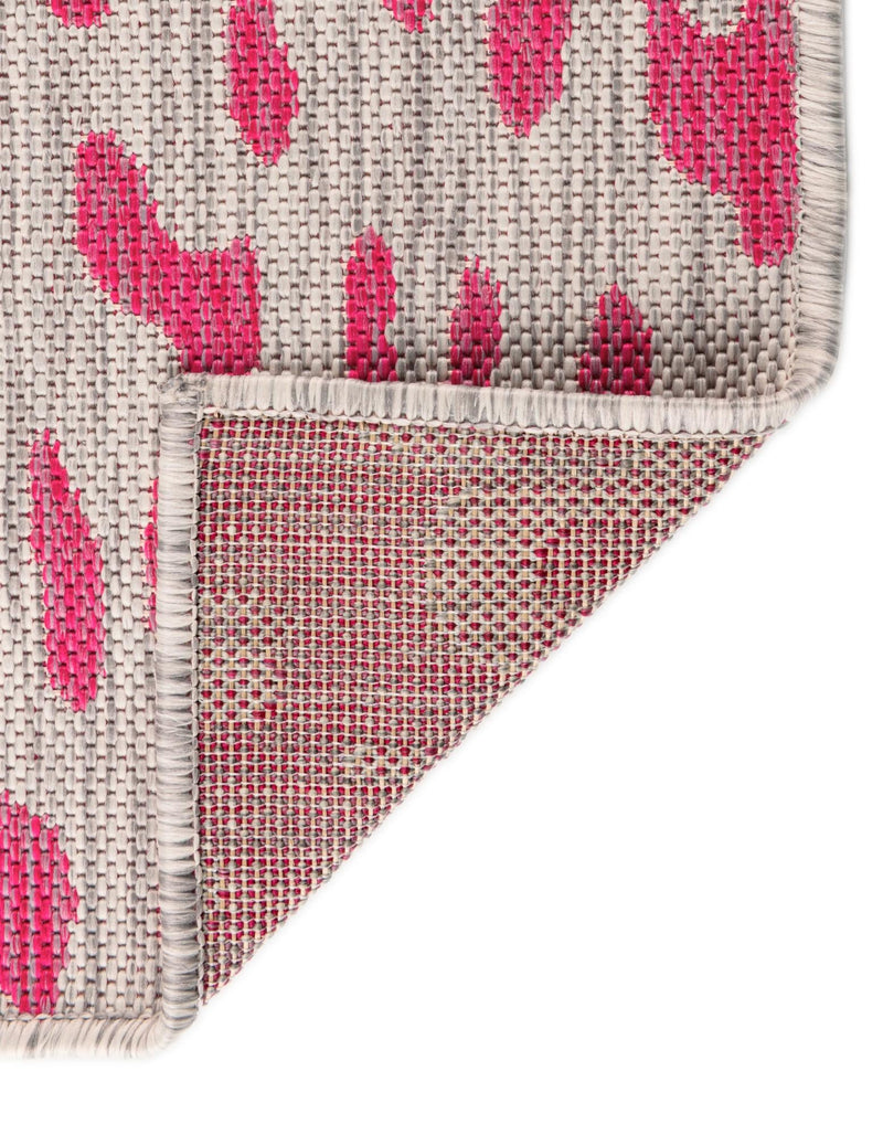 Savannah Escape Collection Area Rug - Serengeti Rectangle Pink Gray  lifestyle 71