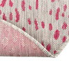 Jungle Expedition Collection Area Rug - Serengeti Round Pink Gray  lifestyle 7