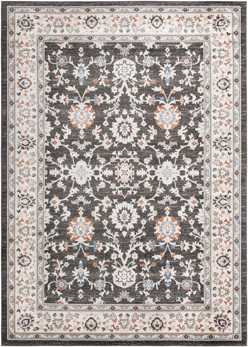 Savannah Elegance Collection Area Rug - Augusta (Fume Gray) Rectangle Fume Gray Main