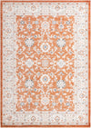 Savannah Elegance Collection Area Rug - Augusta (Rust Red) Rectangle Rust Red Main