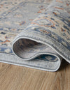 Savannah Elegance Collection Area Rug - Augusta (Aqua Blue) Octagon Aqua Blue  lifestyle 34