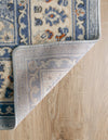 Savannah Elegance Collection Area Rug - Augusta (Aqua Blue) Octagon Aqua Blue  lifestyle 37