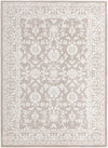 Savannah Elegance Collection Area Rug - Augusta (Light Gray) Rectangle Light Gray Main