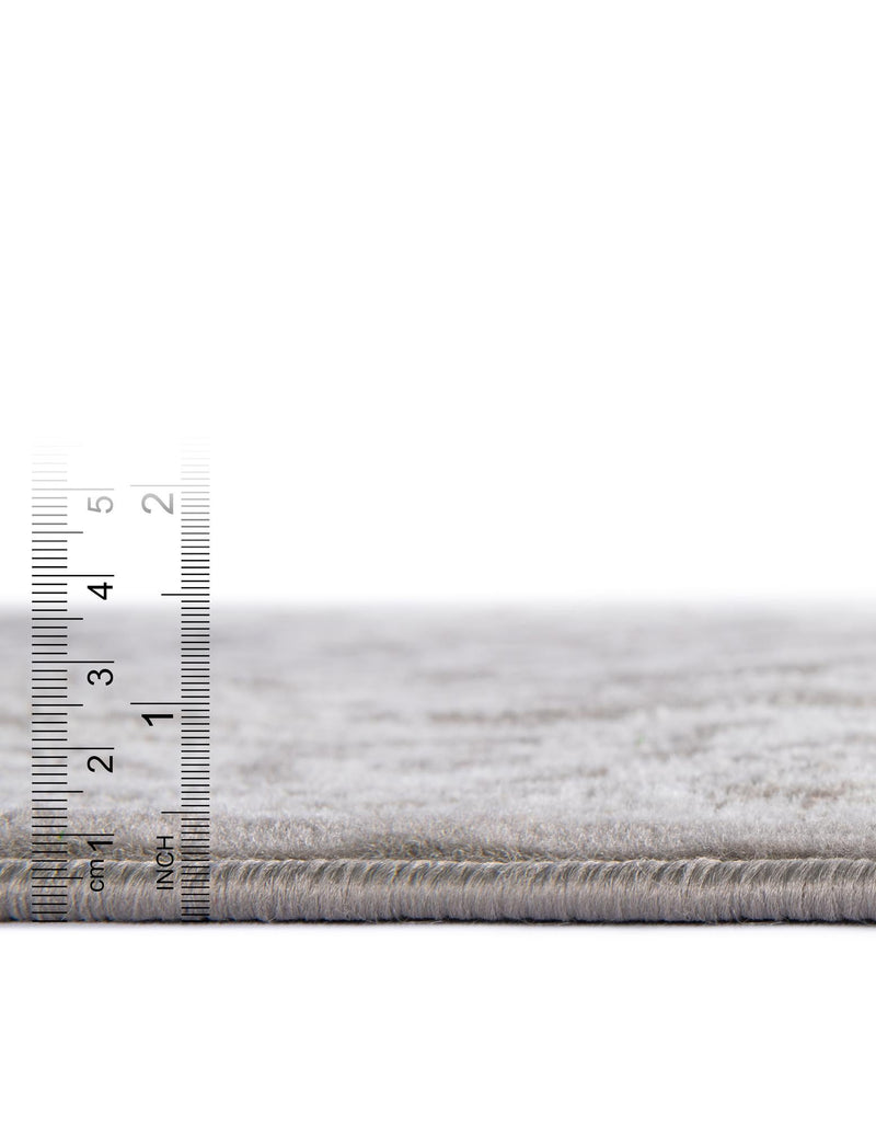 Savannah Elegance Collection Area Rug - Augusta (Light Gray) Rectangle Light Gray  lifestyle 5
