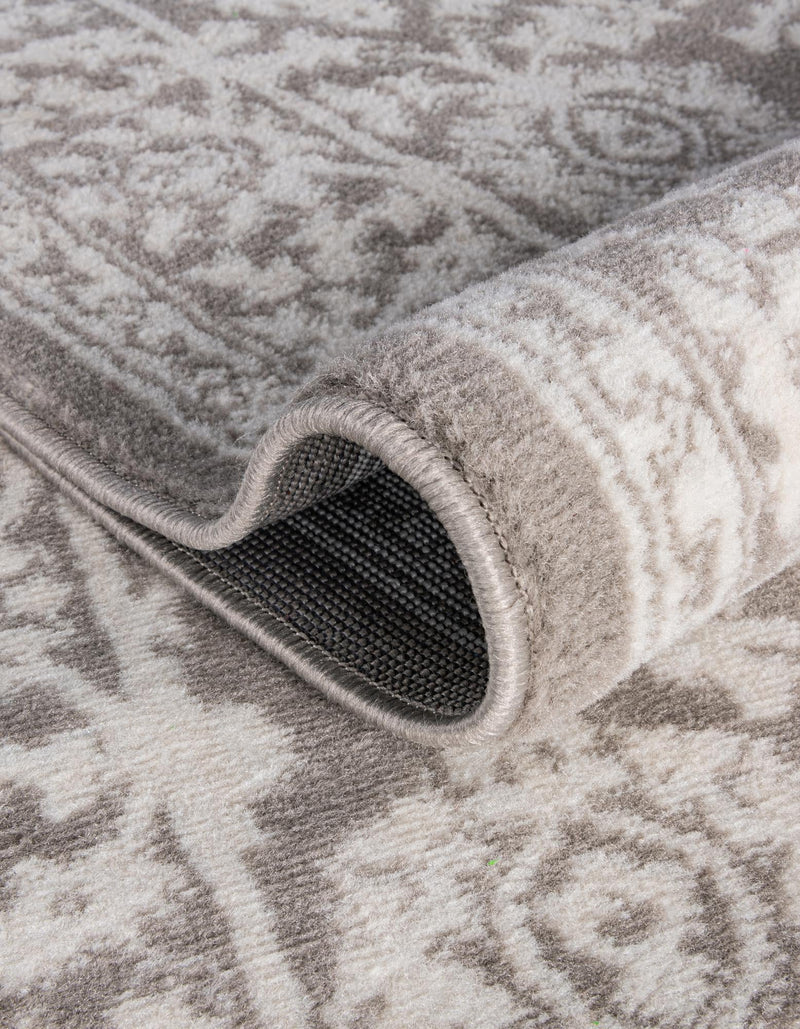 Savannah Elegance Collection Area Rug - Augusta (Light Gray) Rectangle Light Gray  lifestyle 7
