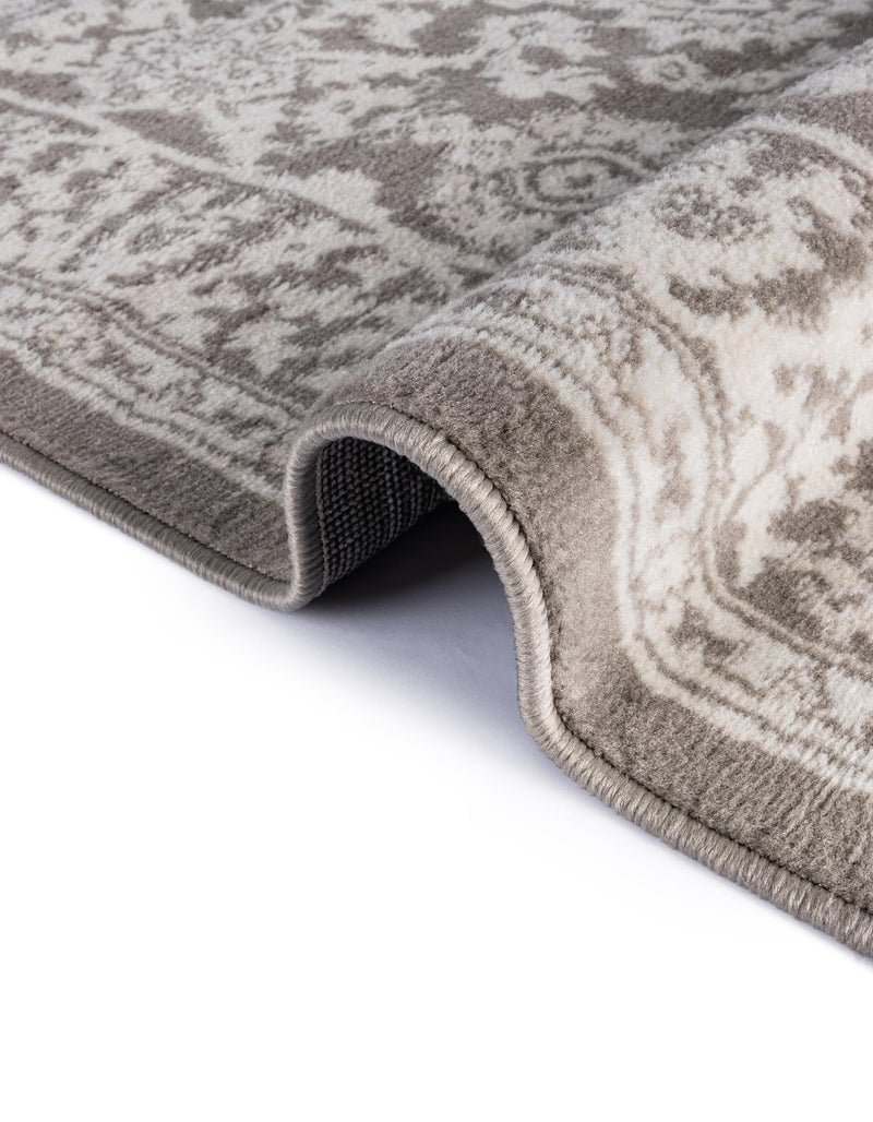 Savannah Elegance Collection Area Rug - Augusta (Light Gray) Rectangle Light Gray  lifestyle 15