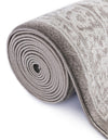 Savannah Elegance Collection Area Rug - Augusta (Light Gray) Rectangle Light Gray  lifestyle 17