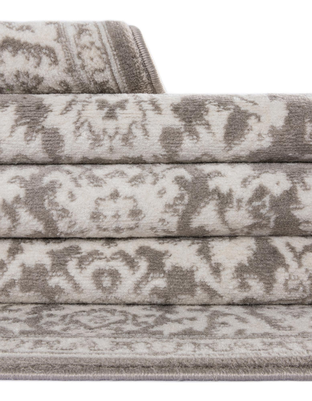 Savannah Elegance Collection Area Rug - Augusta (Light Gray) Rectangle Light Gray  lifestyle 19