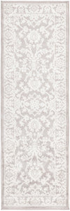 Savannah Elegance Collection Area Rug - Augusta (Light Gray) Runner Light Gray  lifestyle 24