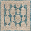 Seville Stripes Collection Area Rug -  Granada (Blue) Square Blue  lifestyle 3
