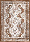 Savannah Elegance Collection Area Rug -  Tybee (Brown) Rectangle Brown  lifestyle 2