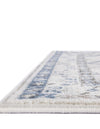 Savannah Elegance Collection Area Rug -  Tybee (Ivory Aqua) Rectangle Ivory Aqua  lifestyle 6
