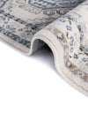 Savannah Elegance Collection Area Rug -  Tybee (Ivory Aqua) Rectangle Ivory Aqua  lifestyle 9