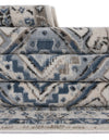 Savannah Elegance Collection Area Rug -  Tybee (Ivory Aqua) Rectangle Ivory Aqua  lifestyle 13