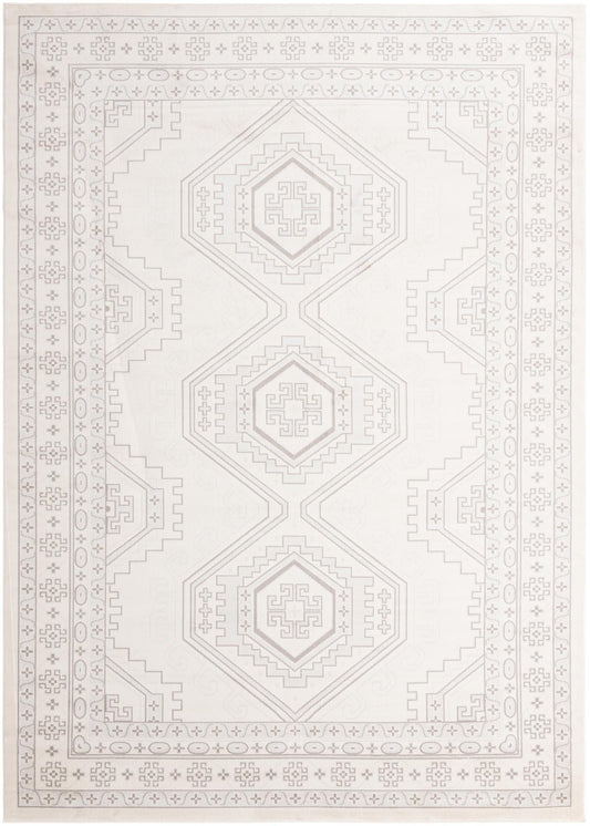 Savannah Elegance Collection Area Rug -  Tybee (Ivory) Rectangle Ivory Main