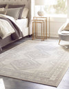 Savannah Elegance Collection Area Rug -  Tybee (Ivory) Rectangle Ivory  lifestyle 3