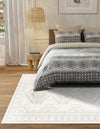 Savannah Elegance Collection Area Rug -  Tybee (Ivory) Rectangle Ivory  lifestyle 9