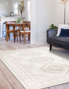 Savannah Elegance Collection Area Rug -  Tybee (Ivory) Rectangle Ivory  lifestyle 10