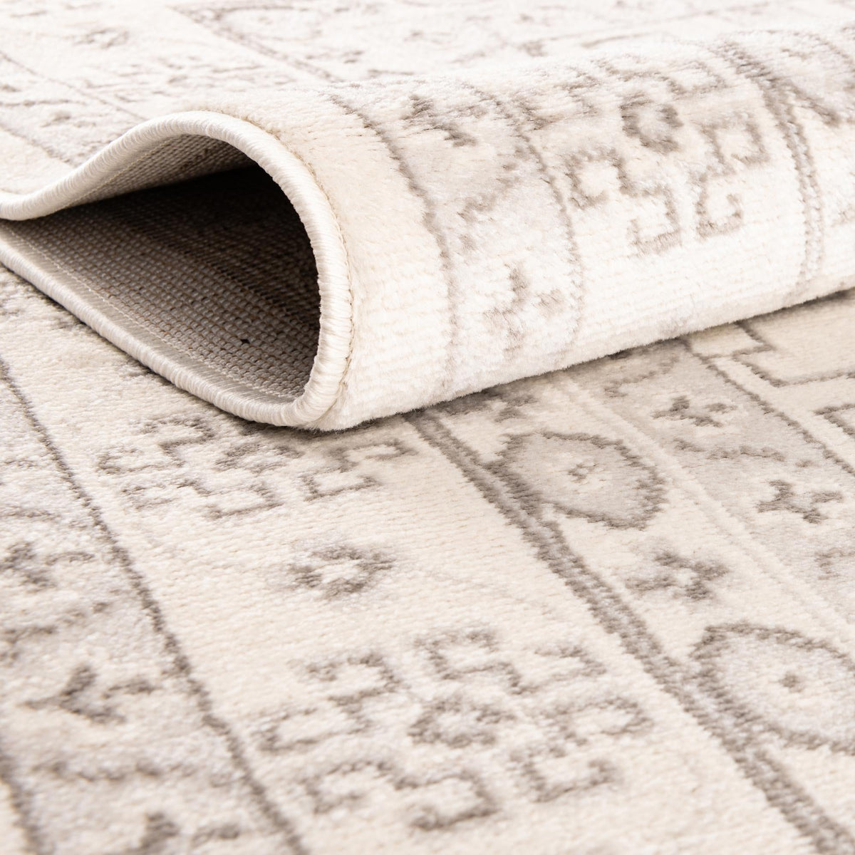 Savannah Elegance Collection Area Rug -  Tybee (Ivory) Rectangle Ivory  lifestyle 5