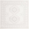 Savannah Elegance Collection Area Rug -  Tybee (Ivory) Square Ivory  lifestyle 10
