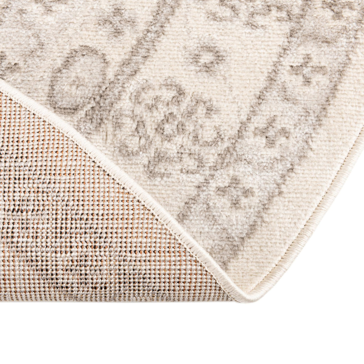 Savannah Elegance Collection Area Rug -  Tybee (Ivory) Oval Ivory  lifestyle 47