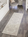 Savannah Elegance Collection Area Rug -  Tybee (Ivory) Runner Ivory  lifestyle 18
