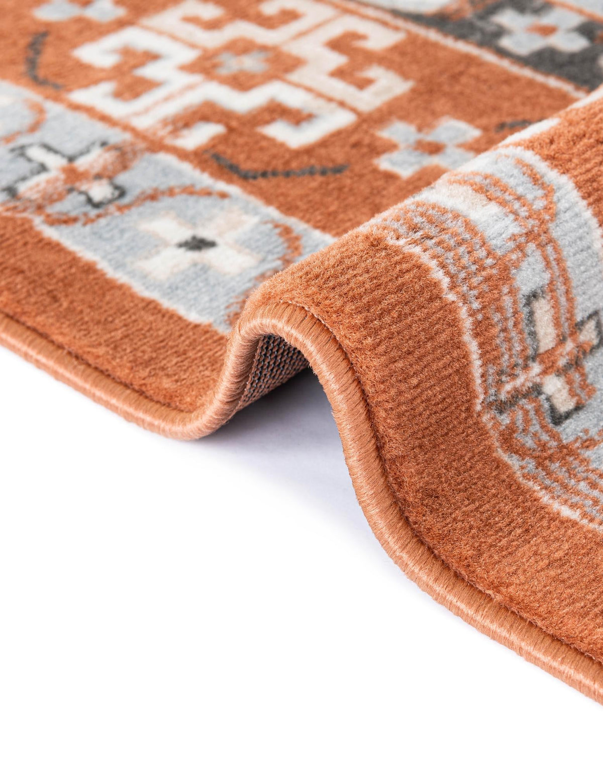 Savannah Elegance Collection Area Rug -  Tybee (Terracotta) Rectangle Terracotta  lifestyle 10