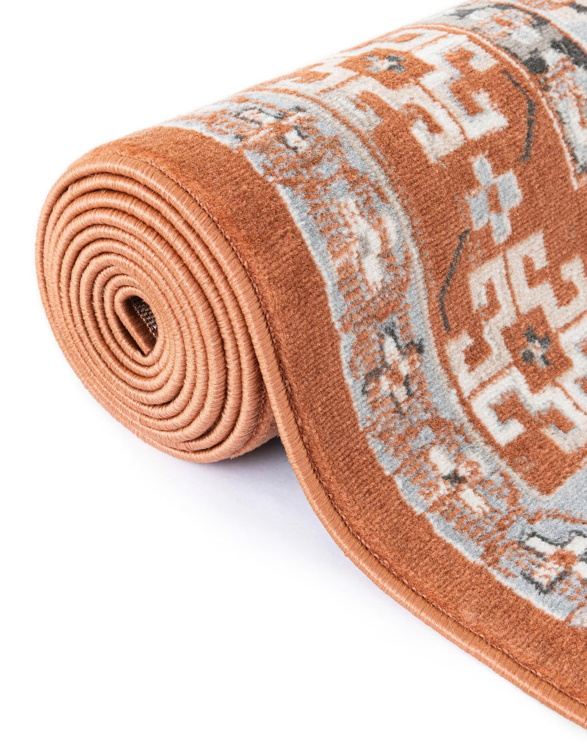 Savannah Elegance Collection Area Rug -  Tybee (Terracotta) Rectangle Terracotta  lifestyle 12