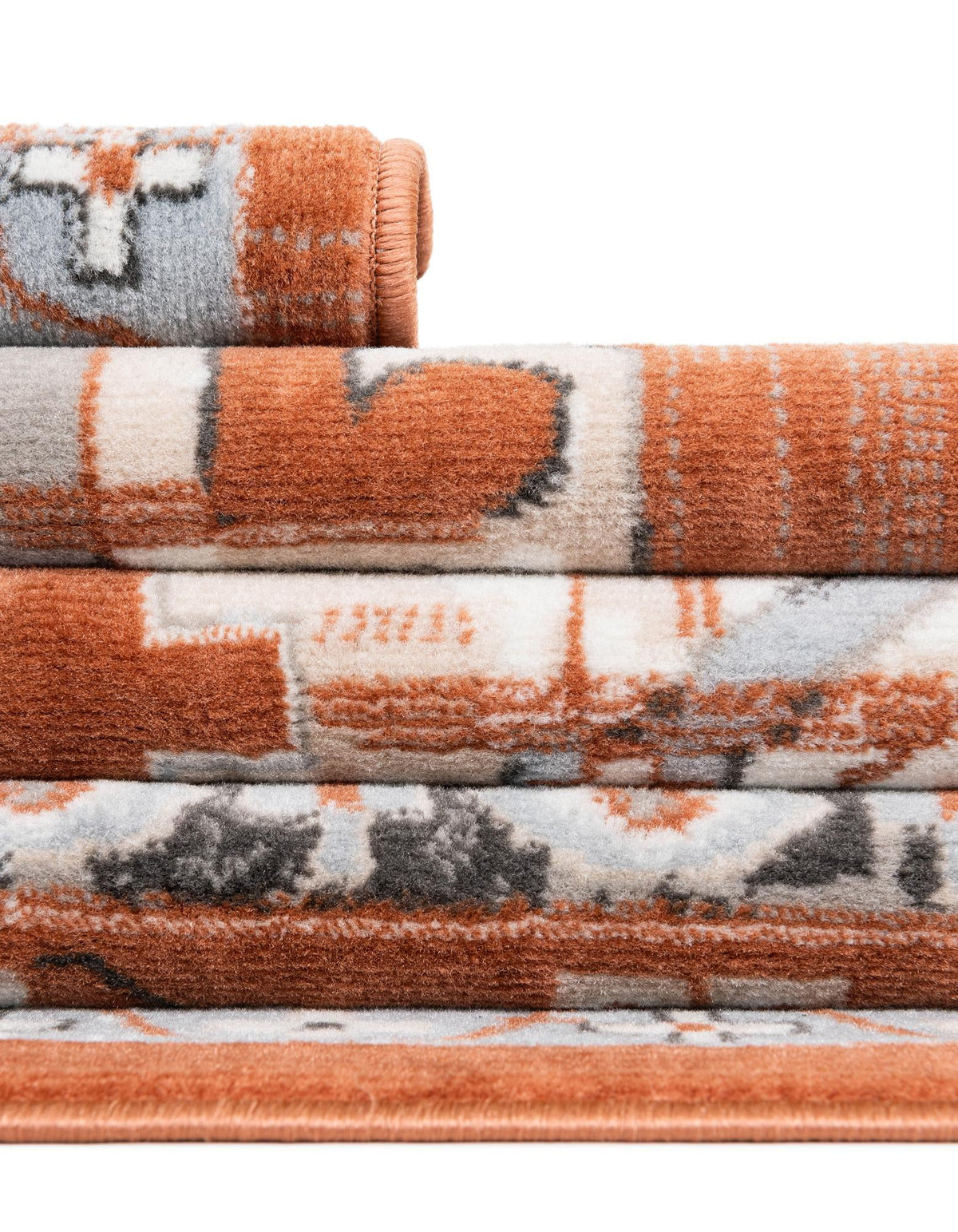 Savannah Elegance Collection Area Rug -  Tybee (Terracotta) Rectangle Terracotta  lifestyle 14