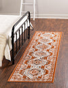 Savannah Elegance Collection Area Rug -  Tybee (Terracotta) Runner Terracotta  lifestyle 19