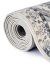 Savannah Elegance Collection Area Rug -  Tybee (Gray Blue) Rectangle Gray Blue  lifestyle 12