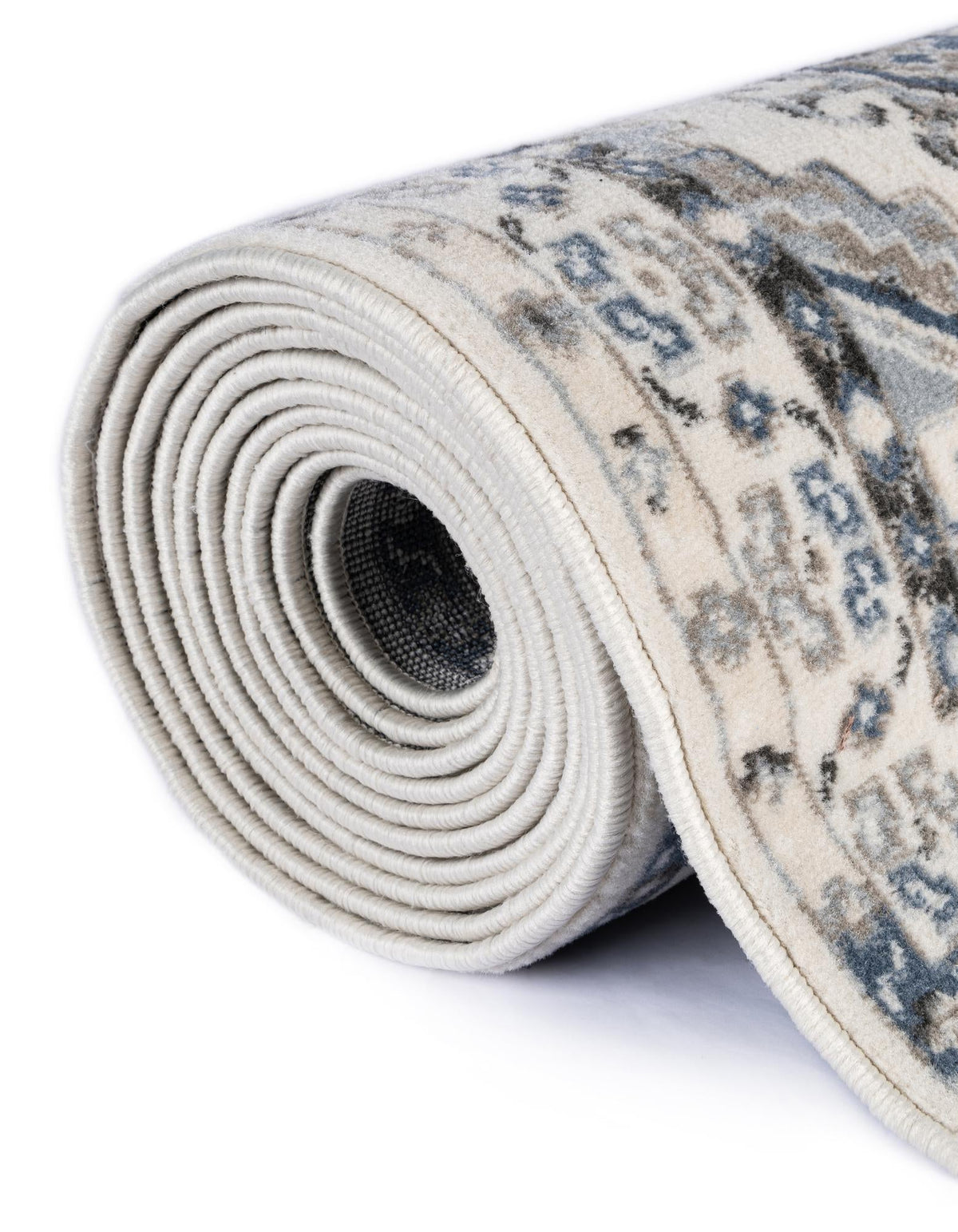 Savannah Elegance Collection Area Rug -  Tybee (Gray Blue) Rectangle Gray Blue  lifestyle 12