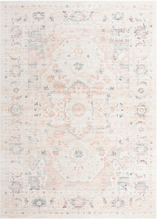 Parisian Elegance Collection Area Rug - Versailles (Ivory) Rectangle Ivory  lifestyle 2