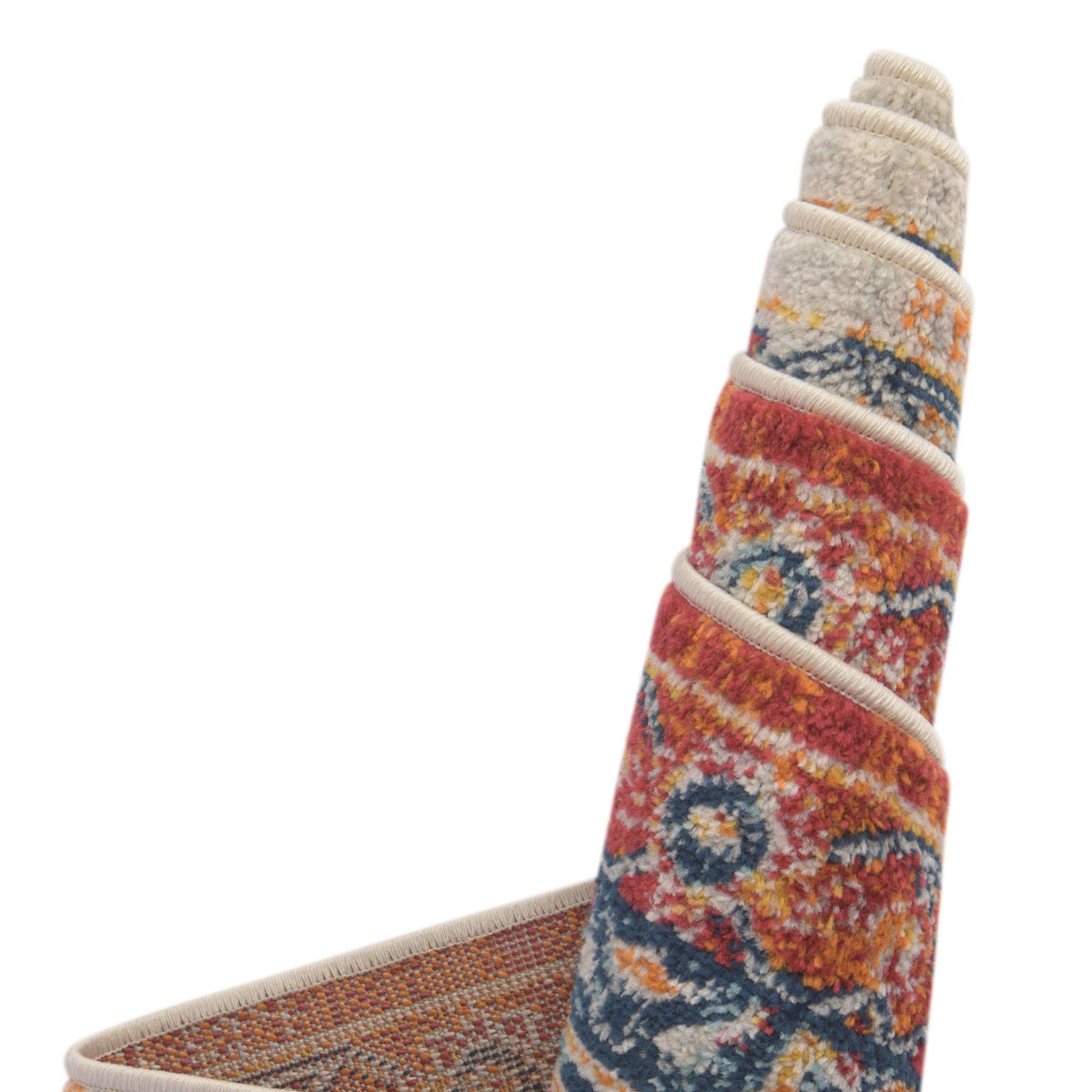 Parisian Elegance Collection Area Rug - Versailles (Rust Red) Rectangle Rust Red  lifestyle 10