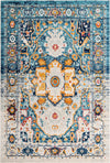 Parisian Elegance Collection Area Rug - Versailles (Teal) Rectangle Teal  lifestyle 2