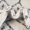 Marrakesh Lattice Collection Area Rug - Casablanca (Ivory Black) Rectangle Ivory Black  lifestyle 15
